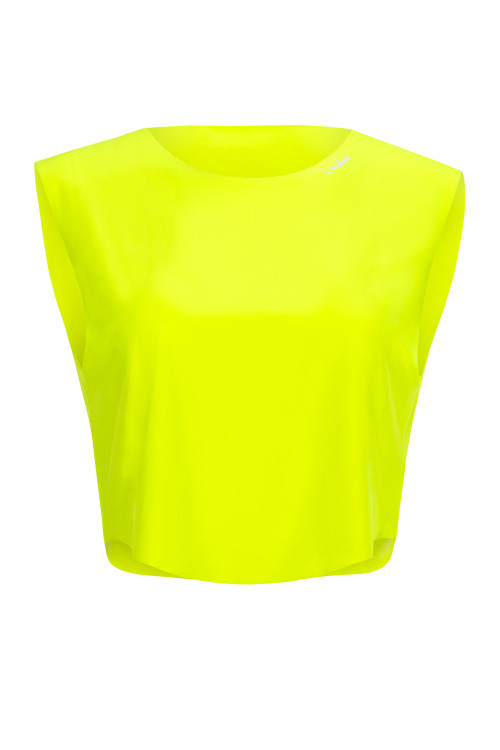 Functional Light Cropped Top AET115, neon gelb