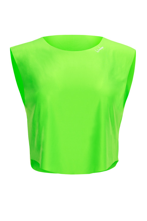 Functional Light Cropped Top AET115, neon grün