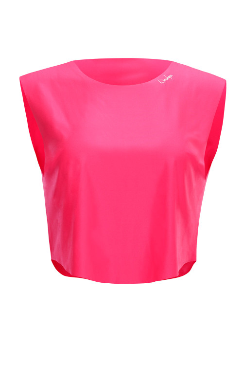 Functional Light Cropped Top AET115, neon pink