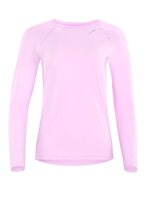 Functional Light and Soft Long Sleeve Top AET118LS, lavender rose