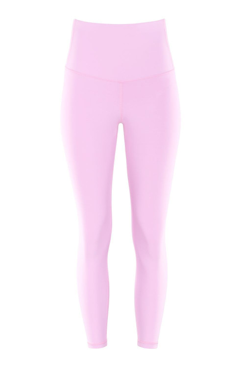 Functional Comfort 7/8-Tights HWL317C "High Waist" mit V-Shape Applikation und Core-Bund, lavender rose