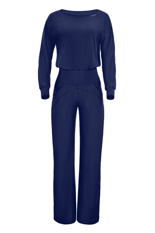 Functional Comfort Jumpsuit JS101LSC, dark blue