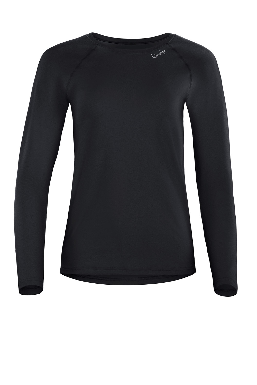 Functional Light and Top Soft Long Sleeve Winshape schwarz, AET118LS, Ultra Style Soft