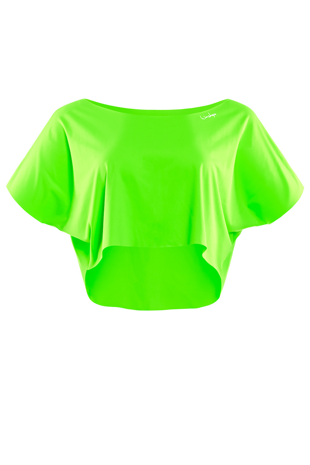 Functional Light Cropped Dance-Top DT104, neon grün, Winshape Dance Style | T-Shirts