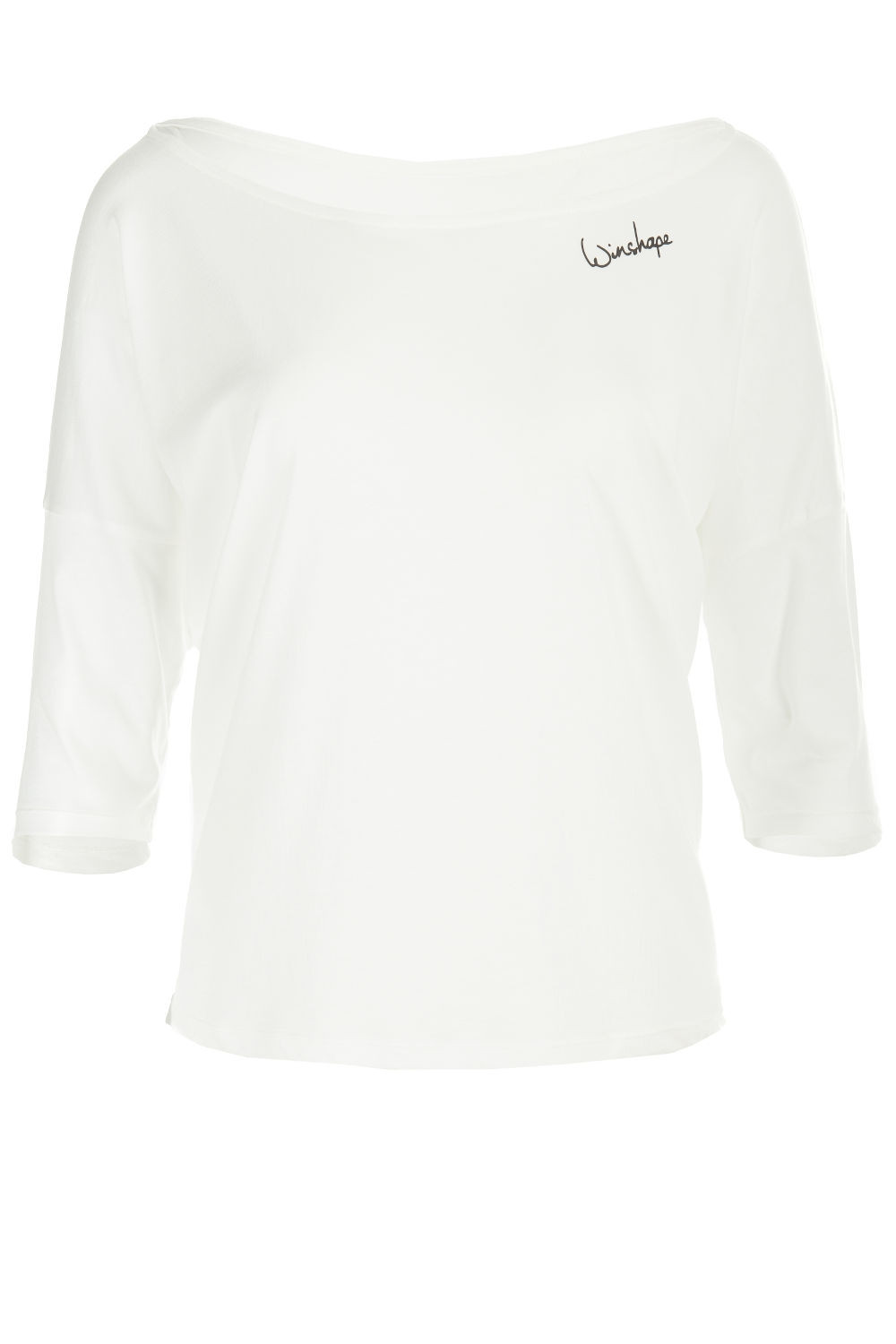 Ultra leichtes Modal-3/4-Arm Shirt MCS001, vanilla weiß, Winshape Dance  Style