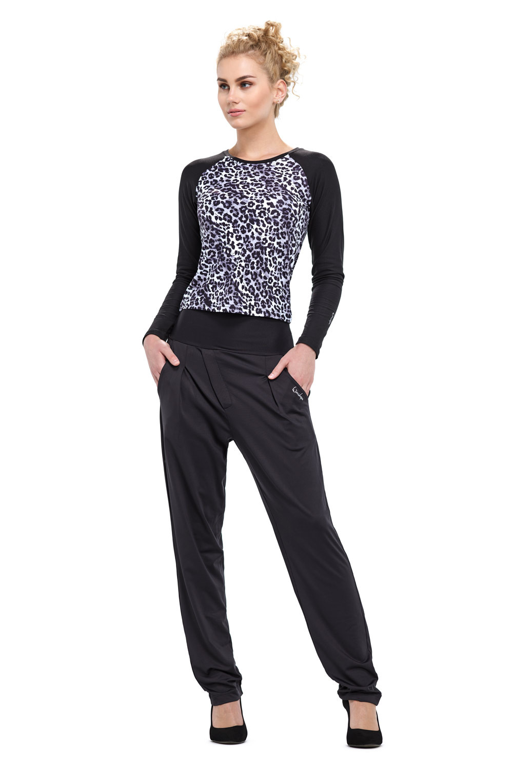 Style Schneeleopard, Sleeve and Cropped Light Soft Ultra AET119LS, Top Long Winshape Soft Functional