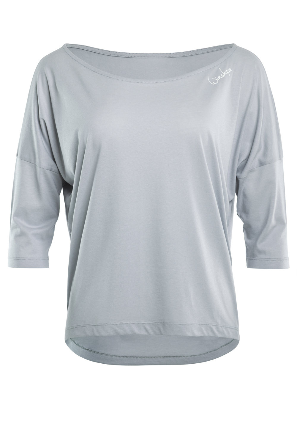 Ultra leichtes Modal-3/4-Arm Shirt MCS001, Style Winshape grey, Dance cool