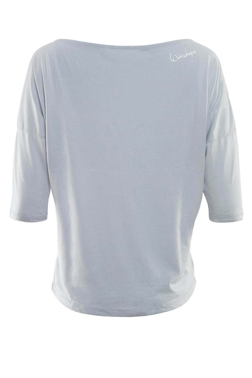 Ultra leichtes Modal-3/4-Arm Shirt need coffee”, Winshape MCS001 Style mit weißem Glitzer-Aufdruck Dance I „First