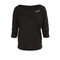 Dance Shirt schwarz, leichtes MCS001, Modal-3/4-Arm Style Ultra Winshape