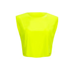 Functional Light Cropped Top AET115, neon gelb