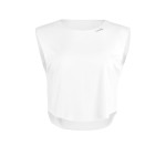 Functional Light and Soft Cropped Top AET115LS, ivory