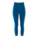 Functional Comfort 7/8-Tights HWL317C "High Waist" mit V-Shape Applikation und Core-Bund, teal green