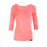 3/4-Arm Shirt WS4, neon coral