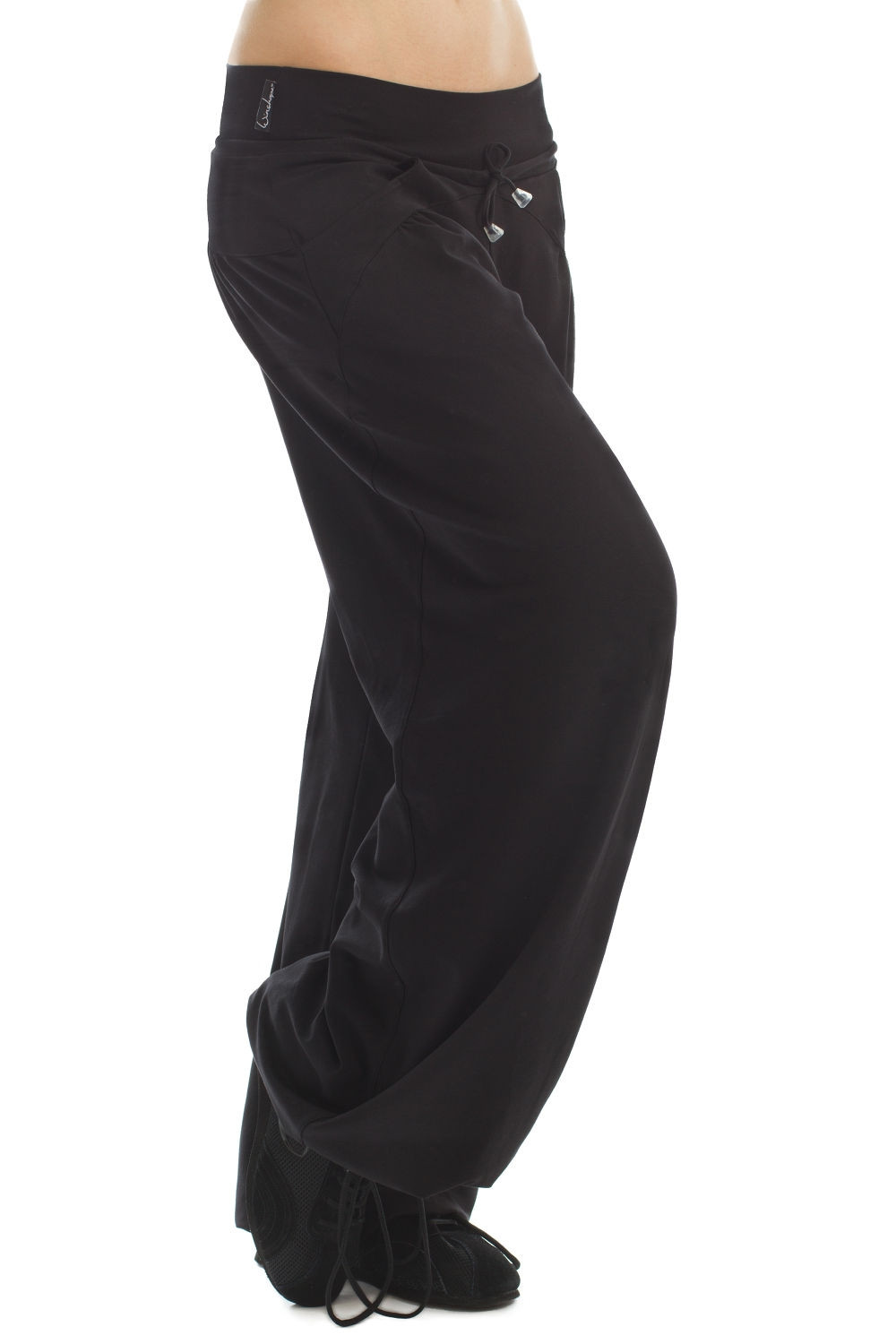 Trousers WTE3 Winshape Style Baggy - Black, Dance